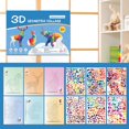 thumbnail image 2 of 3D Geometry Sticker Puzzle For Kids Diy Animal Shapes Early Education Focus Training Creative Toy Paper B B, 2 of 6