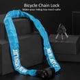 thumbnail image 3 of Graflsoa Orange Steel Bike Chain Lock with Polypropylene Fiber, 97cm Length, 320g Weight, Includes 3 Keys, 3 of 7