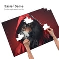 thumbnail image 3 of Sikiie Mysterious Hooded Wolf Puzzle, Jigsaw Puzzles, Jigsaw Puzzles 1000 Pieces, Custom Jigsaw Puzzle for Adults (29.5×19.7in, Horizontal), 3 of 9
