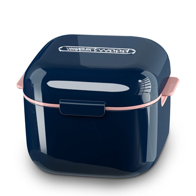 Advancent Estuche para llaves Limpieza en remojo Caja de almacenamiento de falsos Plástico lavable Bolsillo Pezón Contenedor de joyas Accesorio Almacenamiento y organización del hogar Azul Advancent HA059508-01