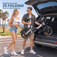 thumbnail image 5 of TRIWILL 14'' Foldable Electric Bike for Adults, 750W Peak Motor Ebike, 20MPH Electric Mini Bike, 36V 9Ah Battery Commuter Ebike, UL2849, 5 of 10