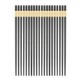 thumbnail image 2 of Palillos chinos Jadeshay 10 pares de Palillos reutilizables de Fibra de vidrio alta capacidad, 2 of 8