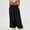 Navy, variant on Dpytoraw Womens Baggy Utility Pants Summer High Waisted Wide Leg Cargo Pants With Pockets Blue