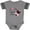 Football Heather and Smoke, variant on Inktastic I Love My Great Aunt Girls Baby Bodysuit