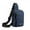 Blue, variant on Men's Shoulder Bag Casual Travel Outdoor Crossbody Bag Large Capacity Multifunctional Chest Sling for Daily Commute Hiking Walking - 1 Pack
