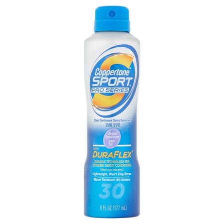 UPC 041100003287 product image for Coppertone Sport Pro Series Clear Continuous Spray Sunscreen SPF 30, 6 oz | upcitemdb.com