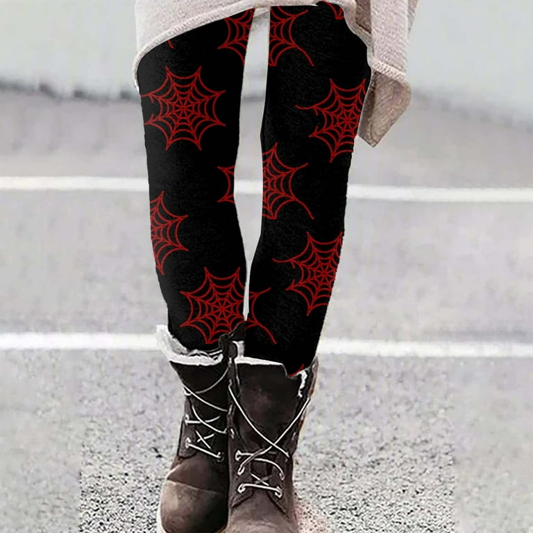 VEKDONE 2023 Clearance Halloween Leggings for Women Halloween Soft Ugly  Print Stretchy Pants Fall High Waisted Slimming Yoga Tights Casual  Lightweight