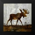 thumbnail image 2 of Colburn, Carl 15x15 Black Modern Framed Museum Art Print Titled - Moose, 2 of 5