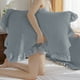 thumbnail image 5 of Funda de almohada Funda de almohada Antideslizante No se desprende Sin mezclar Funda de almohada con volantes Adecuada para una variedad de almohadas Funda de almohada de algodón, 5 of 6