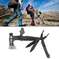 thumbnail image 4 of Foldable Multitool, Black Oxide Finish Multifunctional Axe With Storage Bag For DIY Work For Outdoor Camping, 4 of 8