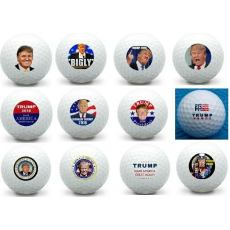 1 Dozen Donald Trump Complete Set Collection Titleist Pro V1 Golf