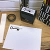 Personalized Rectangular Self-Inking Rubber Stamp - Key