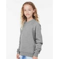 thumbnail image 2 of Bella Canvas Boys Sponge Fleece Raglan Sweatshirt, L, Athletic Heather, 2 of 5
