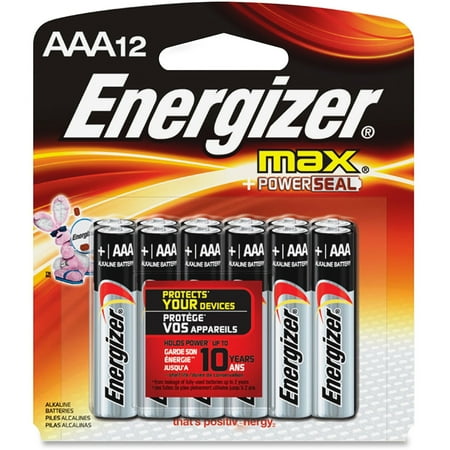 MAX Alkaline AAA Batteries 1.5V, 12/Pack