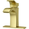 thumbnail image 2 of Venturi Robinet de Lavabo à Poignée Unique - Or Brossé, 2 of 2