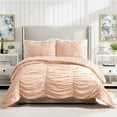 thumbnail image 1 of Modern Heirloom Emily Texture (Blush) Ensemble de Couette 3 Pièces - Complet/queen, 1 of 1