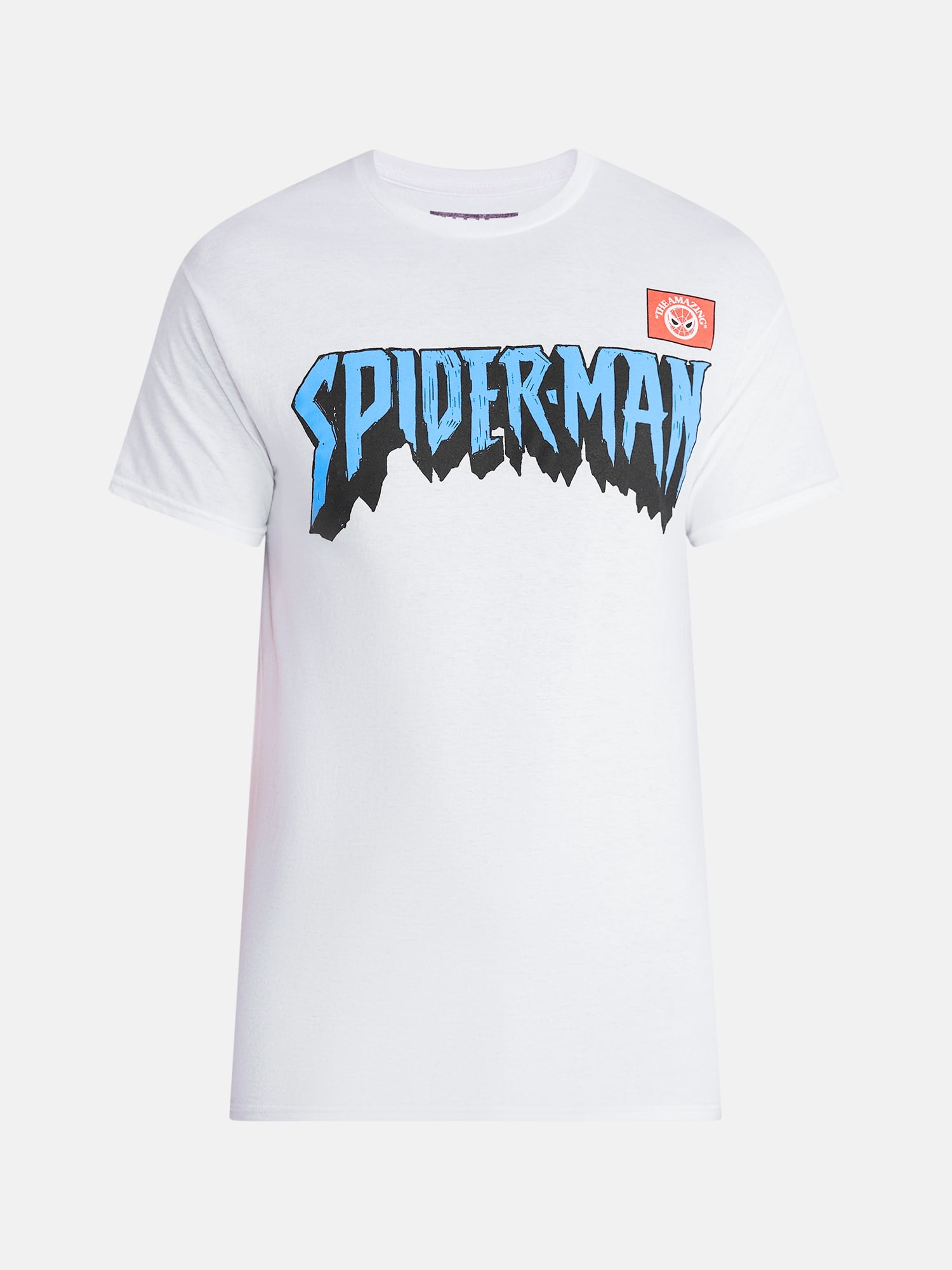 Marvel's Spider-Man Men's and Big Men's Front Back Graphic Cotton Tee, Sizes S-3XL