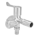 thumbnail image 4 of Water Tap,G1/2 Male Thread Stainless Washing Machine Faucet Faucet Finest Materials, 4 of 14