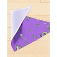 thumbnail image 5 of Golf Pattern Dog Bandana - Triangle Bibs Scarf Pet Accessories, 5 of 8