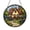 Acrylic 3.5 Inch, variant on Stained Glass Style Garden Cottage Window Hanging – Nature Decor