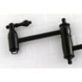 thumbnail image 3 of Kingston Brass KS3100AL Restoration Wall Mount Pot Filler Kitchen Faucet, Matte Black, 3 of 5