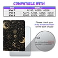 thumbnail image 2 of Gemfits Case for iPad 7/8/9 - Flexible Soft TPU Stand Back Cover with Pencil Holder, Auto Sleep/Wake, Horoscope, 2 of 6