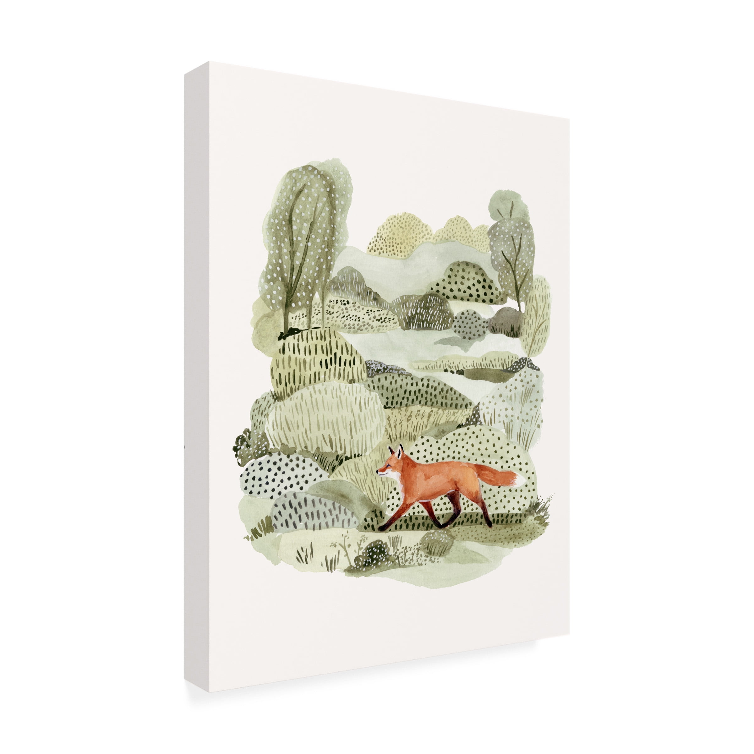 Victoria Borges 'Fox Glen II' Canvas Art
