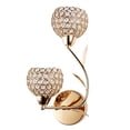 thumbnail image 2 of Modern wall of Bedroom Wall Sconce Lighting Fixture, E26/E27 Socket, for Bedroom Bedside Stairs - Golden_Left, 2 of 8