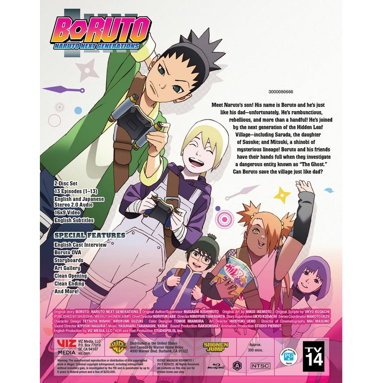 Boruto: Naruto Next Generations Set 1 (Blu-ray), Viz Media, Anime
