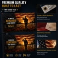 thumbnail image 5 of 3x5 FT Double Sided Memorial Flag – Veterans Tribute American Flag Always Remember Our Heroes Heavy Duty Outdoor Flag with Brass Grommets, 5 of 5