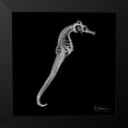 thumbnail image 2 of Koetsier, Albert 20x20 Black Modern Framed Museum Art Print Titled - Seahorse In The Black, 2 of 5