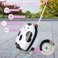 thumbnail image 3 of Infans Kids Rolling Luggage 16" Hard Shell Carry On Travel Suitcase w/ Flashing Wheels, 3 of 7