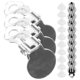 thumbnail image 5 of 100 juegos de convertidores de aretes con clip Clips para aretes de bricolaje para orejas no perforadas, 5 of 5