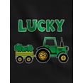 thumbnail image 5 of Tstars Boys Lucky Clover Irish Tractor Loving St Patricks Day Proud Irish Toddler T Shirt, 5 of 8