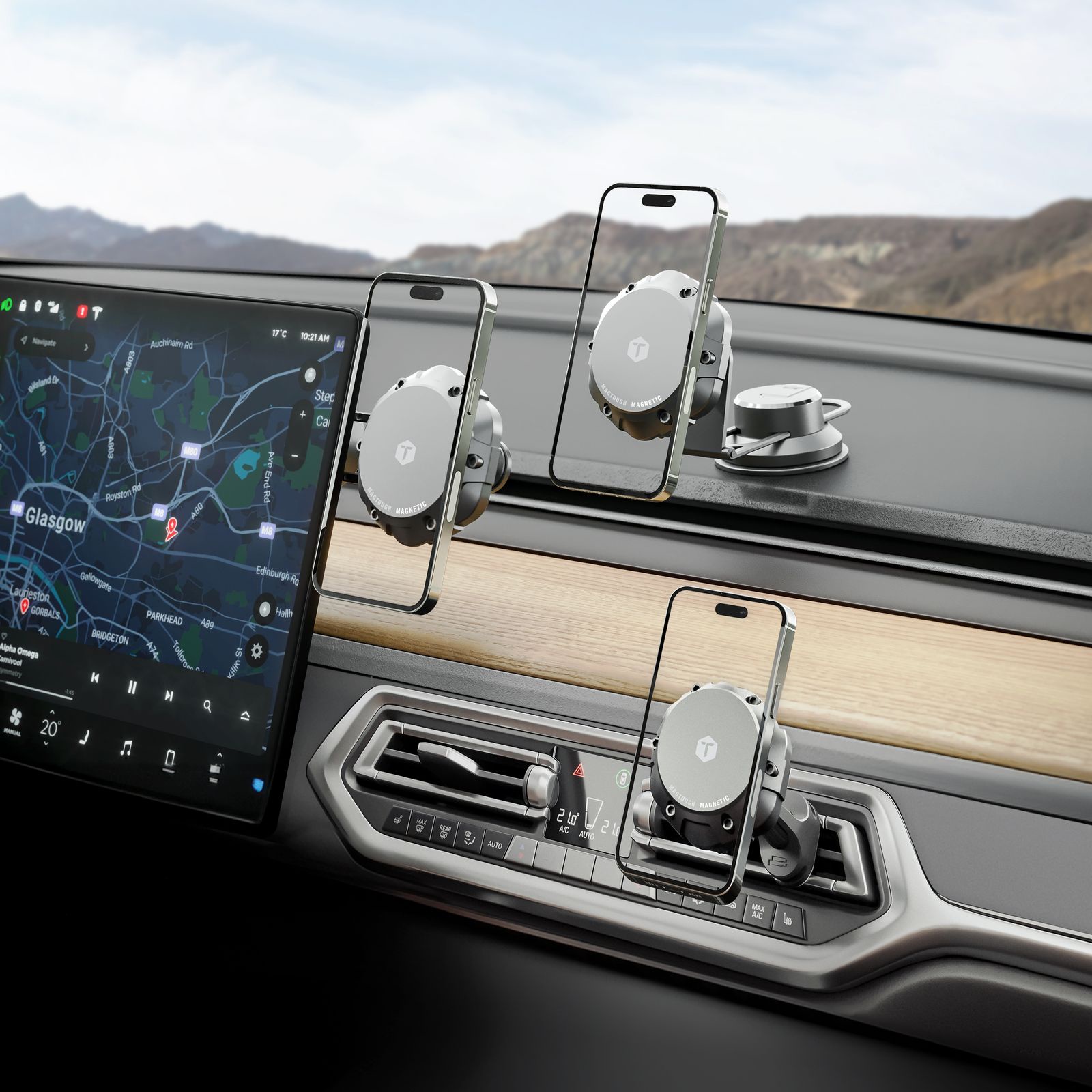 ToughTested MagTough 3-in-1 Magnetic Car Phone Mount photo 4