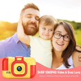 thumbnail image 1 of Cámara digital para niños 1080p Fhd Video 24mp Cámaras de juguete recargables Videocámara para niños para niñas Niños 3-8 años Cumpleaños Navidad Año nuevo Regalo Rojo LingWen 8390611415495, 1 of 1