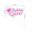 thumbnail image 3 of Adorno para tartas con diseño de reina Arthsdite, decoración para fiesta de cumpleaños, color rosa, 3 of 6