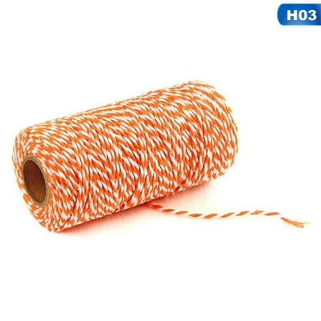 Pretty Cord - KABOER 100m Cotton Cord Bakers Twine Bundle String Ribbon Gifts Wrap Pretty Chic