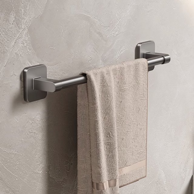 Toallero autoadhesivo, organizador de toallas de baño, accesorios de baño de Metal