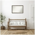 thumbnail image 5 of Amanti Art Woodgrain Stripe Beveled Wood Wall Mirror 26 x 38 in., 5 of 10