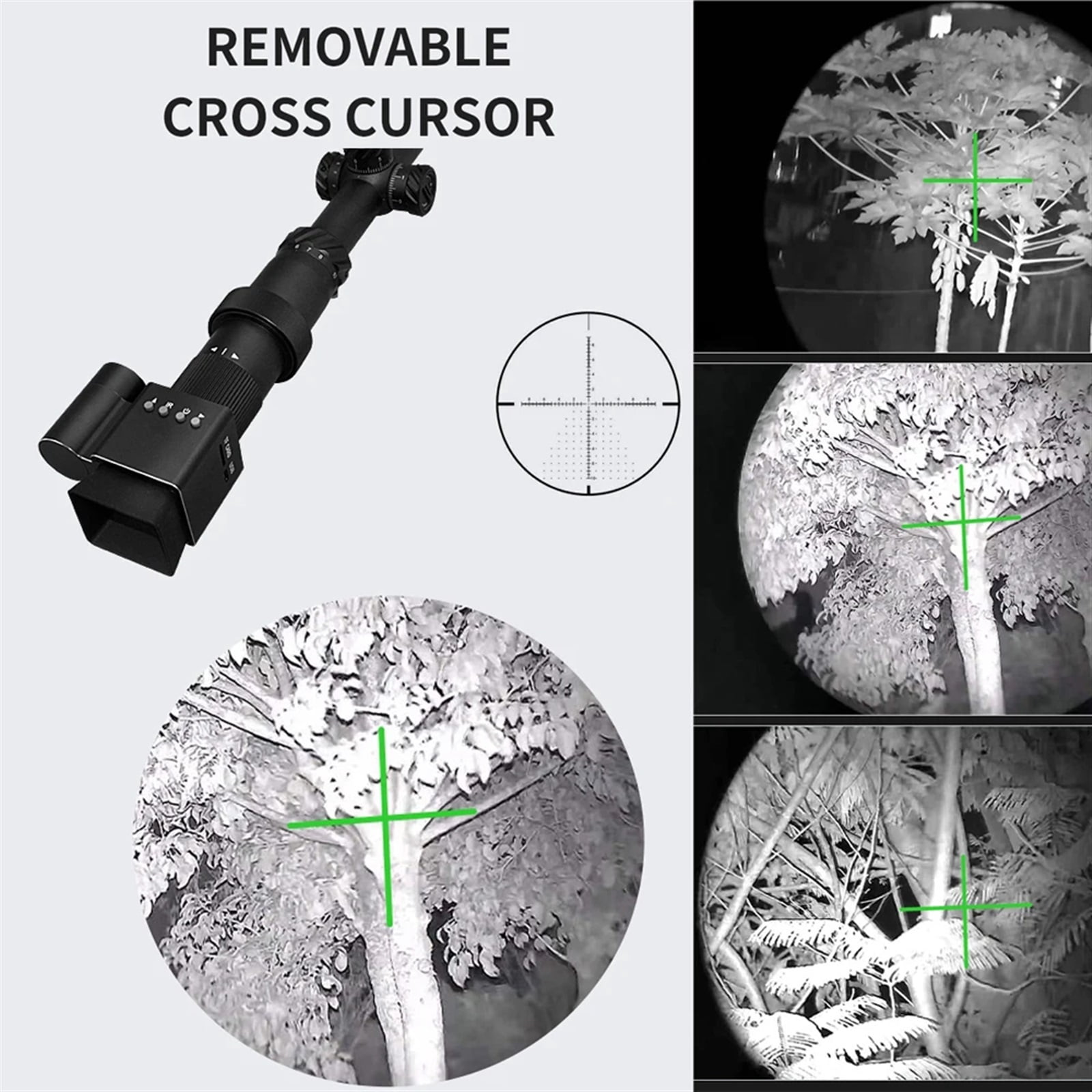 Digital Telescope 1080P Video Camera Infrared Night Vision Device 350m Photo Taking Video Recording for Outdoor Fishing Boating