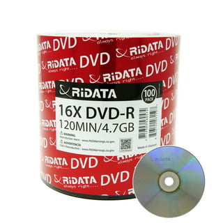 100 HP 8X Blank DVD+R DL Dual Double Layer 8.5GB Logo Branded Disc