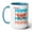 Light Blue, variant on Crabby Momma Two-Tone Coffee Mugs, 15oz