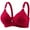 Wine, variant on Ohufall items! Wireless Support Bras for Women BC CUP Full Coverage And Lift Plus Size Bras 36B/C-42B/C Bra Wirefree Bralette Minimizer Bra for Everyday Comfort
