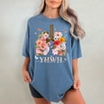 thumbnail image 4 of YHWH Christian Shirt – Comfort Colors Floral Lungs Tee, Yahweh Faith Shirt for Women, Breathe in God’s Name, 4 of 8