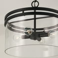 thumbnail image 7 of Capital Lighting 248741MB Fuller 4 Light 15" Wide Semi-Flush Drum Ceiling Fixture - Black, 7 of 7