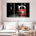 thumbnail image 2 of Elephant Stock Red Vintage Kettlebell Wall Art - Horizontal Multi Panel Canvas - Living Room Wall Decor - Sports Multi Panel - Black And Gray Decor - 50" x 32", 2 of 4