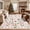 Pink, variant on Memoryfield Christmas Park Theme Runner Rug 2' x 6', Washable Non-Slip Low Pile Carpet for Entryway, Bedroom, Green