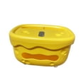 thumbnail image 4 of Organizador de caja de pañuelos, almacenamiento, sala de estar, multiusos, elegante, moderno, multifuncional Amarillo, 4 of 9