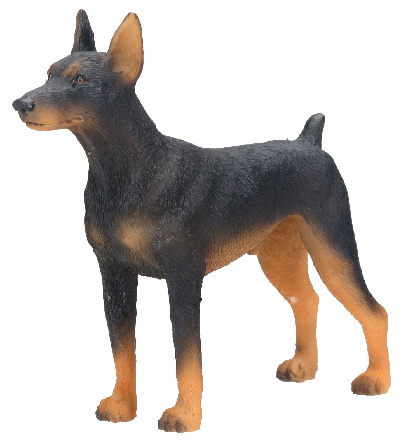 ytc doberman dog collectible statue figurine figure sculpture puppy